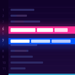 Line Color Highlight